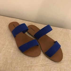 Blue Sandals